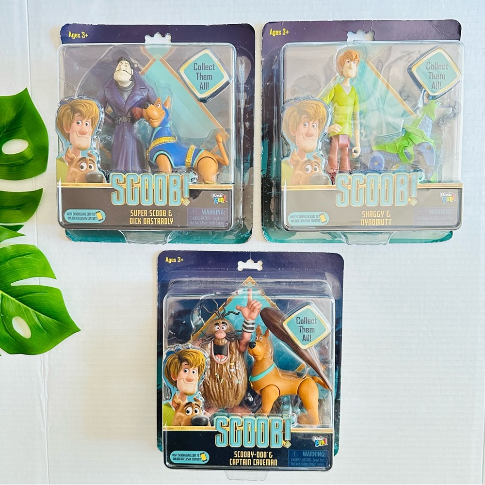 SCOOB! Movie 3 Set Action Figure Packs Two Figures In Each Pack NEW